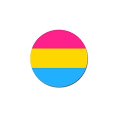 Pansexual Pride Flag Golf Ball Marker (4 Pack) by lgbtnation