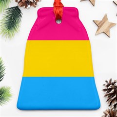 Pansexual Pride Flag Bell Ornament (two Sides) by lgbtnation