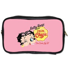 Betty Boop Chupa Chups Vintage Style Travel Toiletry Bag (two Sides) by jmujunen