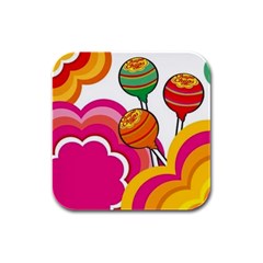  Chupa Chups Drink Coasters 4 Pack (square) by jmujunen