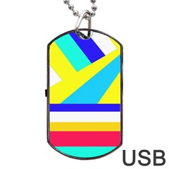 Down Spiral Dog Tag Usb Flash (two Sides) by impacteesstreetwearsix