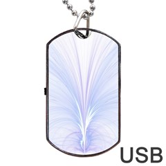 Flowerpetal1 Dog Tag Usb Flash (two Sides) by designsbyamerianna