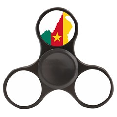 Cameroon Flag Map Geography Finger Spinner by Sapixe