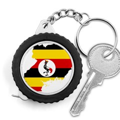 Uganda Flag Map Geography Outline Measuring Tape by Sapixe