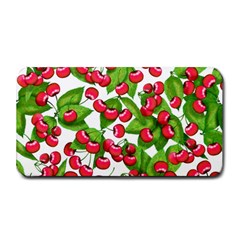 Cherry Leaf Fruit Summer Medium Bar Mats by Mariart