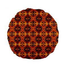 C 2 Standard 15  Premium Flano Round Cushions by ArtworkByPatrick