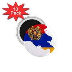 Borders Country Flag Geography Map 1 75  Magnets (10 Pack)  by Sapixe