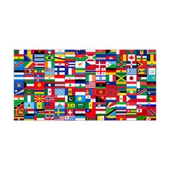 Flags Countries International Yoga Headband by Sapixe