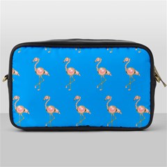 Flamenco Birds Exotic Nice Pink Toiletries Bag (one Side) by Pakrebo