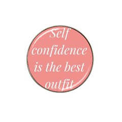 Self Confidence  Hat Clip Ball Marker by Abigailbarryart