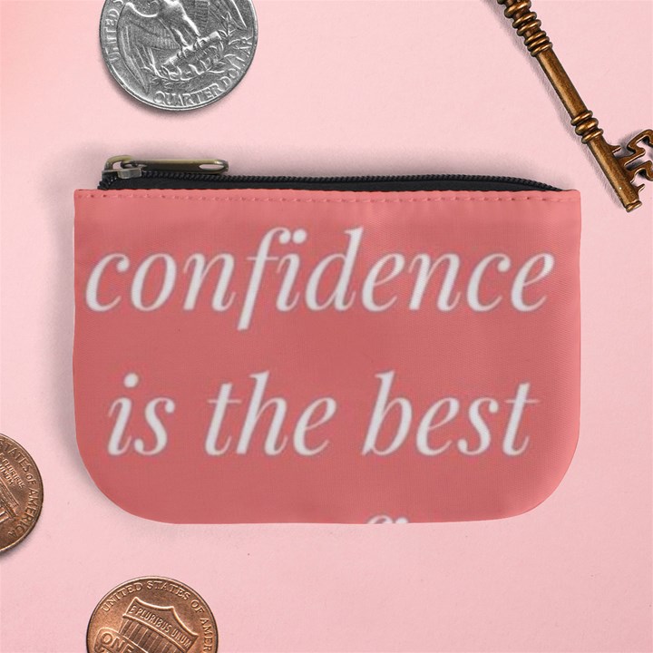 Self confidence  Mini Coin Purse