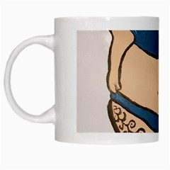 Sexy N Sassy White Mugs by Abigailbarryart