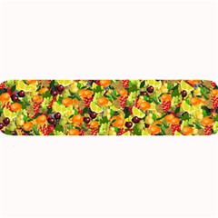 Background Pattern Structure Fruit Large Bar Mats by Pakrebo