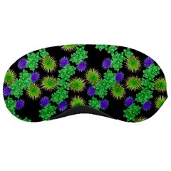 Flowers Pattern Background Sleeping Mask by HermanTelo