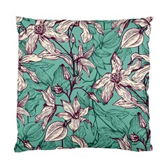 Vintage Floral Pattern Standard Cushion Case (two Sides) by Sobalvarro