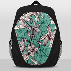 Vintage Floral Pattern Backpack Bag by Sobalvarro