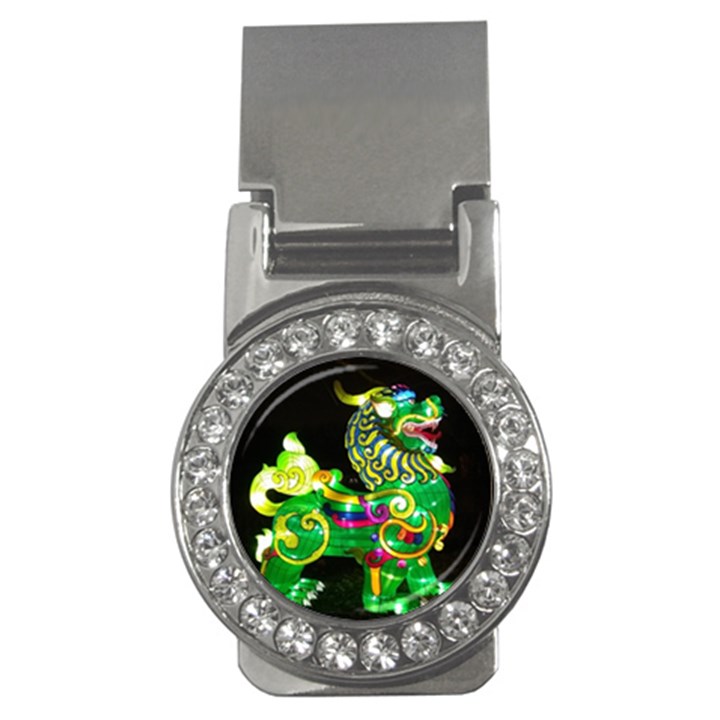 Green Ki Rin Money Clips (CZ) 