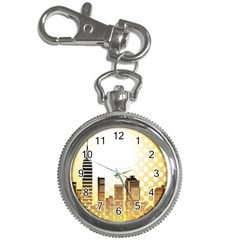 Life Urban City Scene Building Key Chain Watches by Simbadda