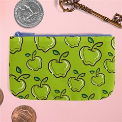 Fruit Apple Green Large Coin Purse by HermanTelo