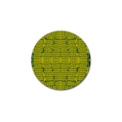 Flowers In Yellow For Love Of The Decorative Golf Ball Marker (10 Pack) by pepitasart