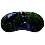 Gotthic Girl With Umbrella Sleeping Mask Front