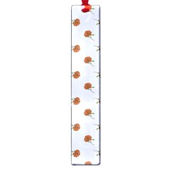 Peach Rose Blue Large Book Marks by snowwhitegirl