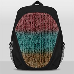 Knitted Wool Ombre 1 Backpack Bag by snowwhitegirl