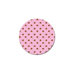 Peach Rose Pink Golf Ball Marker (10 Pack) by snowwhitegirl