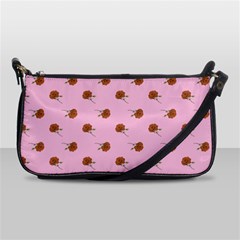 Peach Rose Pink Shoulder Clutch Bag by snowwhitegirl