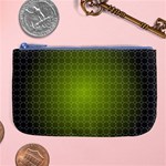 Hexagon Background Plaid Large Coin Purse Front