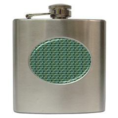 Stamping Heart Love Hip Flask (6 Oz) by Bajindul