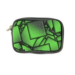 Binary Digitization Null Green Coin Purse by HermanTelo