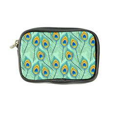 Lovely Peacock Feather Pattern With Flat Design Coin Purse by Vaneshart