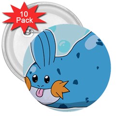 Patokip 3  Buttons (10 Pack)  by MuddyGamin9