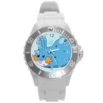 Patokip Round Plastic Sport Watch (L) Front