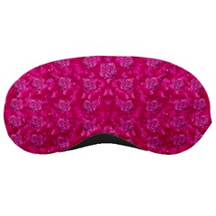 Roses And Roses A Soft Flower Bed Ornate Sleeping Mask by pepitasart