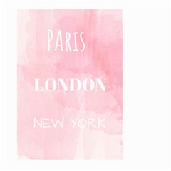 Paris, London, New York Large Garden Flag (two Sides) by Lullaby