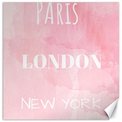 Paris, London, New York Canvas 20  X 20  by Lullaby