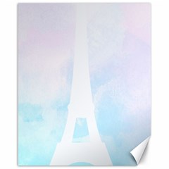 Pastel Eiffel s Tower, Paris Canvas 16  X 20  by Lullaby