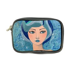 Blue Girl Coin Purse by CKArtCreations