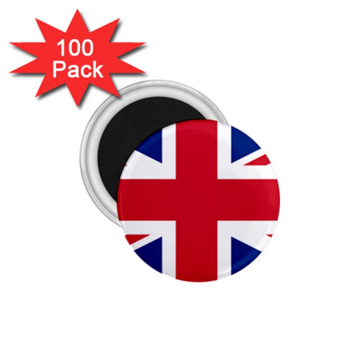 UK Flag 1.75  Magnets (100 pack) 