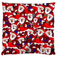 Nicholas Santa Christmas Pattern Large Cushion Case (one Side) by Simbadda