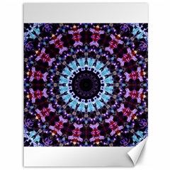 Kaleidoscope Shape Abstract Design Canvas 36  X 48  by Simbadda