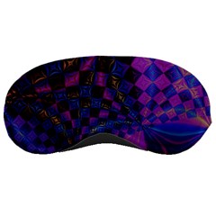 Background Silky Geometric Fractal Sleeping Mask by Wegoenart