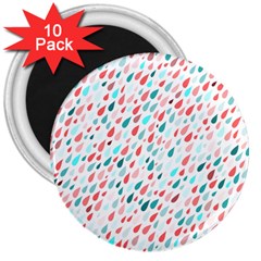 Rainy Day Pattern 3  Magnets (10 Pack)  by HelgaScand