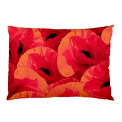 Poppies  Pillow Case by HelgaScand