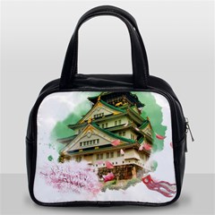 Osaka Castle Nagoya Castle Kumamoto Castle Classic Handbag (two Sides) by Vaneshart