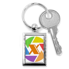 Xcoin Logo 200x200 Key Chain (rectangle) by Ipsum