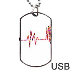 Electra Dog Tag Usb Flash (one Side) by Ipsum