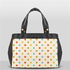 Polka Dots Dot Spots Oversize Office Handbag by Vaneshart